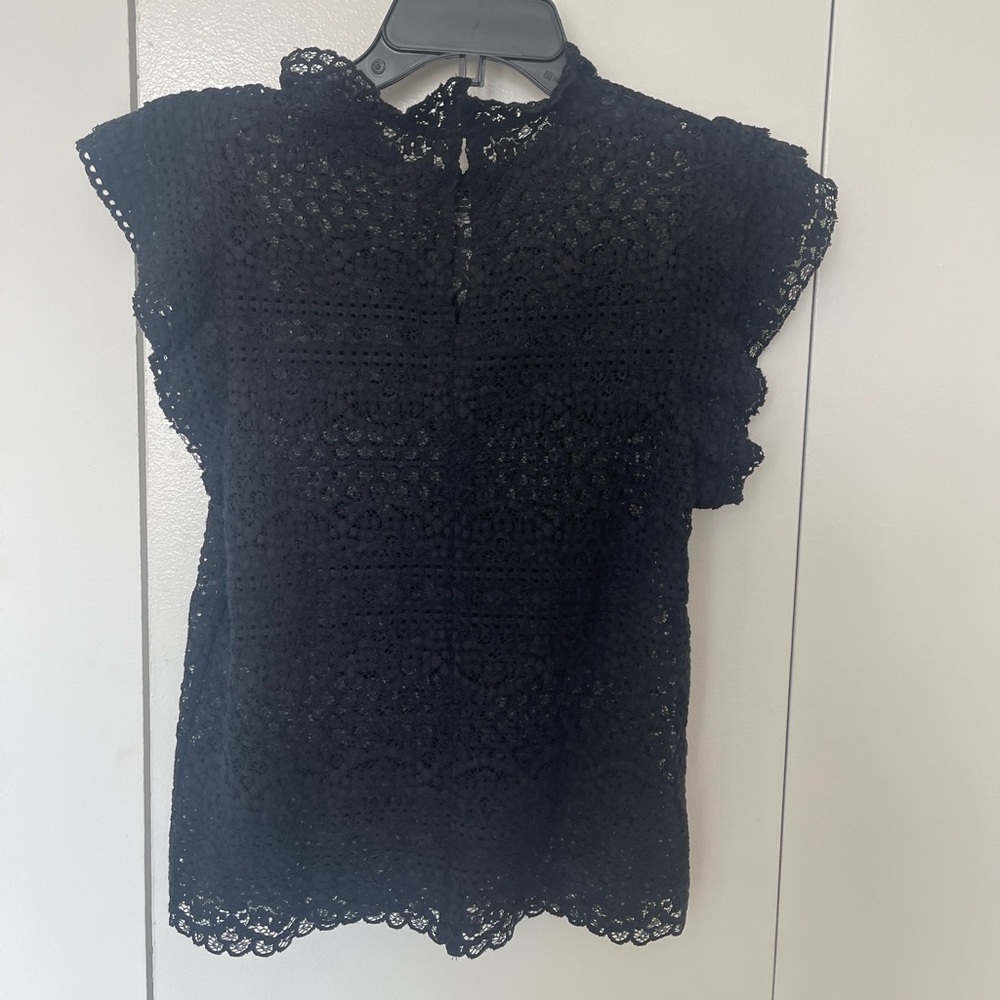 Mango Lace top.size 4(S)